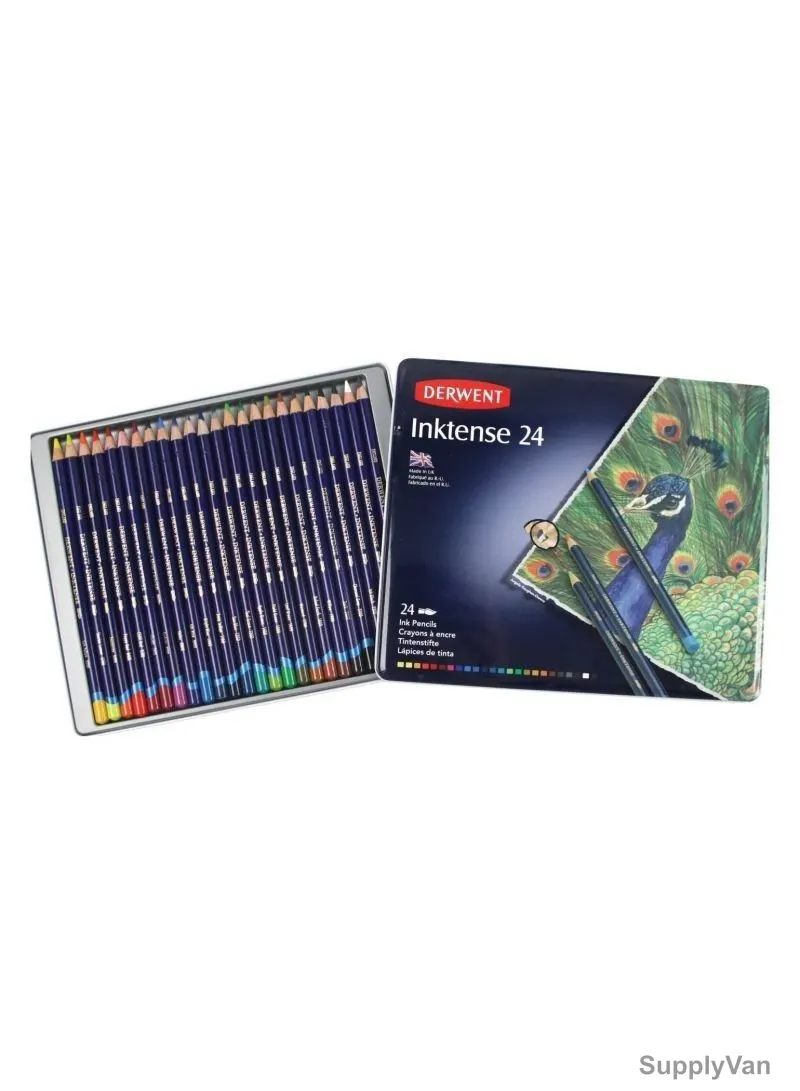 Derwent Inktense Pencil, RXL0700929, 87 Percentage Lightfast, Multicolor