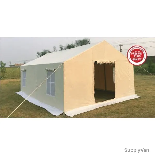 Frame Tent, AMT-137, Iron Stick, 6 x 4 Mtrs, White