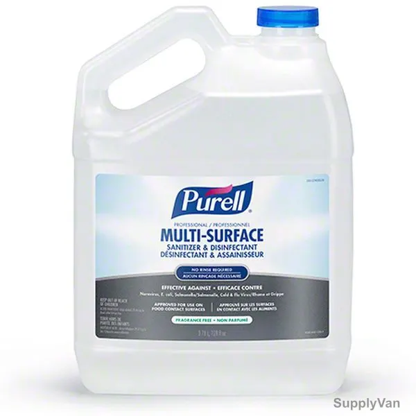 Purell Multi-Surface Disinfectant Refill, 4345-04, 3.78 Ltrs