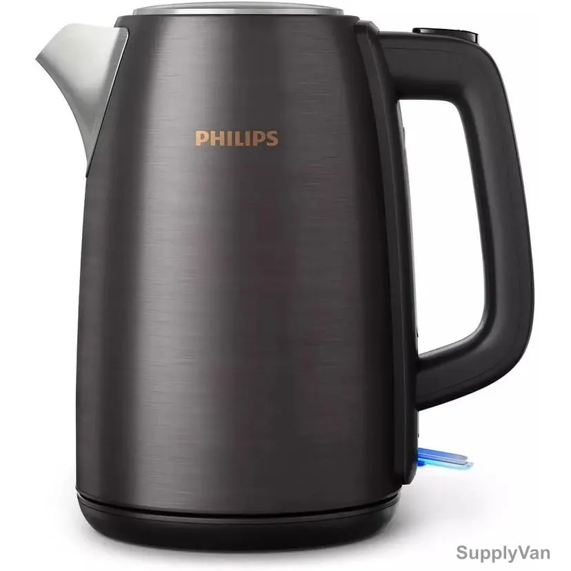 Philips 5000 Series Electric Kettle, HD9352-31, Stainless Steel, 2200W, 1.7 Ltrs, Black/Copper — image 1