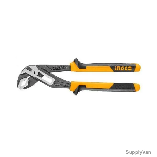 Ingco Pump Plier, HPP28258, CrV Steel, 40MM Jaw Opening, 10 Inch Length