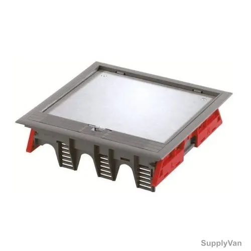 Mk Raised Floor Box, MK-CRB265-3GRY, 265MM Length x 265MM Width, Grey