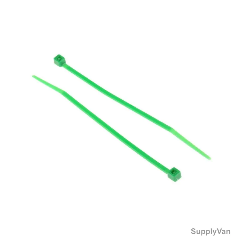 Speedwell Cable Tie, BNT4830, Nylon, 4.8MM Thk x 280MM Length, Green, 100 Pcs/Pack