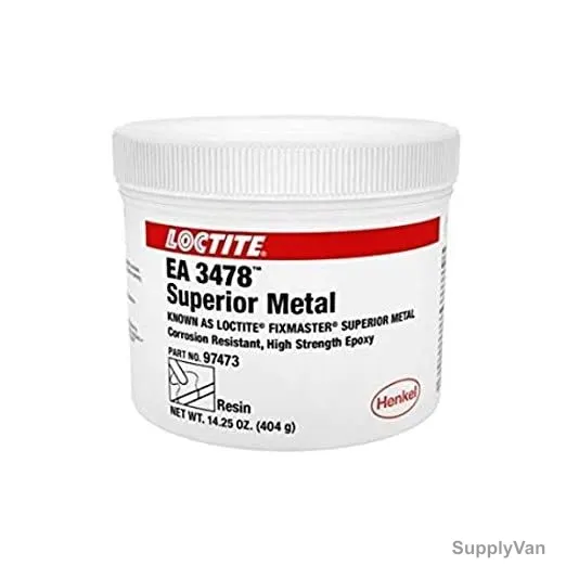Loctite Superior Metal Epoxy Adhesive, 3478, 1 Kg