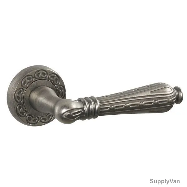 Doganlar Door Handle, Majesty, Zinc, Silver