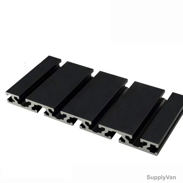 Extrusion Profile, 15180, 15 Series, T-Slot, Aluminium, 2000MM, Black, PK4