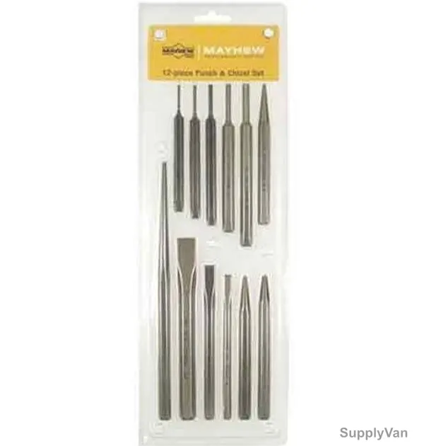 Mayhew Punch and Chisel Set, 61020, 20PCS