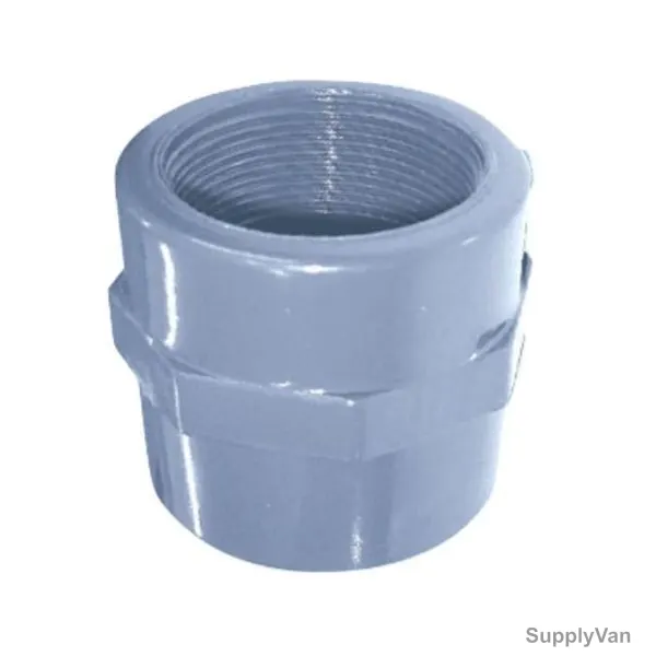 Atlas Socket, FS63X2, UPVC, BSP, 63MMx2 Inch Female