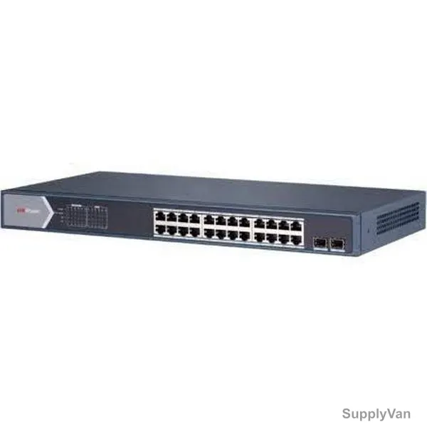HikVision Unmanaged POE Switch, DS-3E0526P-E-M, 24 Ports — image 1