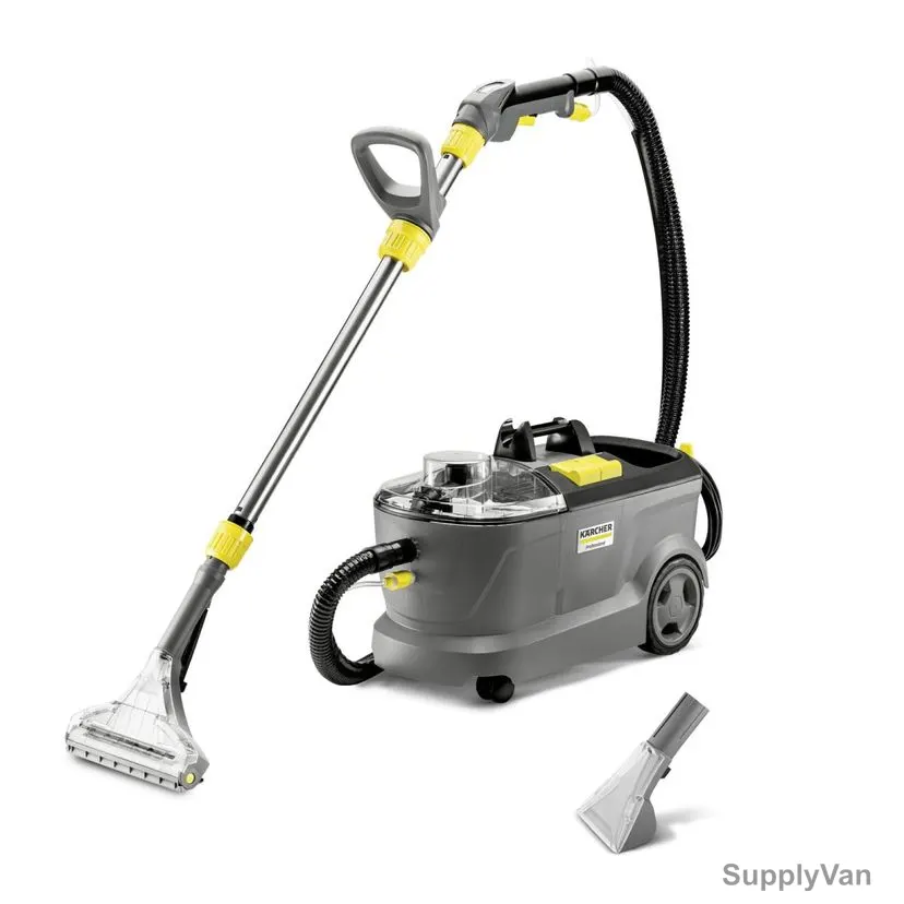 Karcher Puzzi 10/1 Spray Extraction Cleaner, 11001320, 1250W, 220 mBar, 10 Ltrs Tank Capacity — image 1