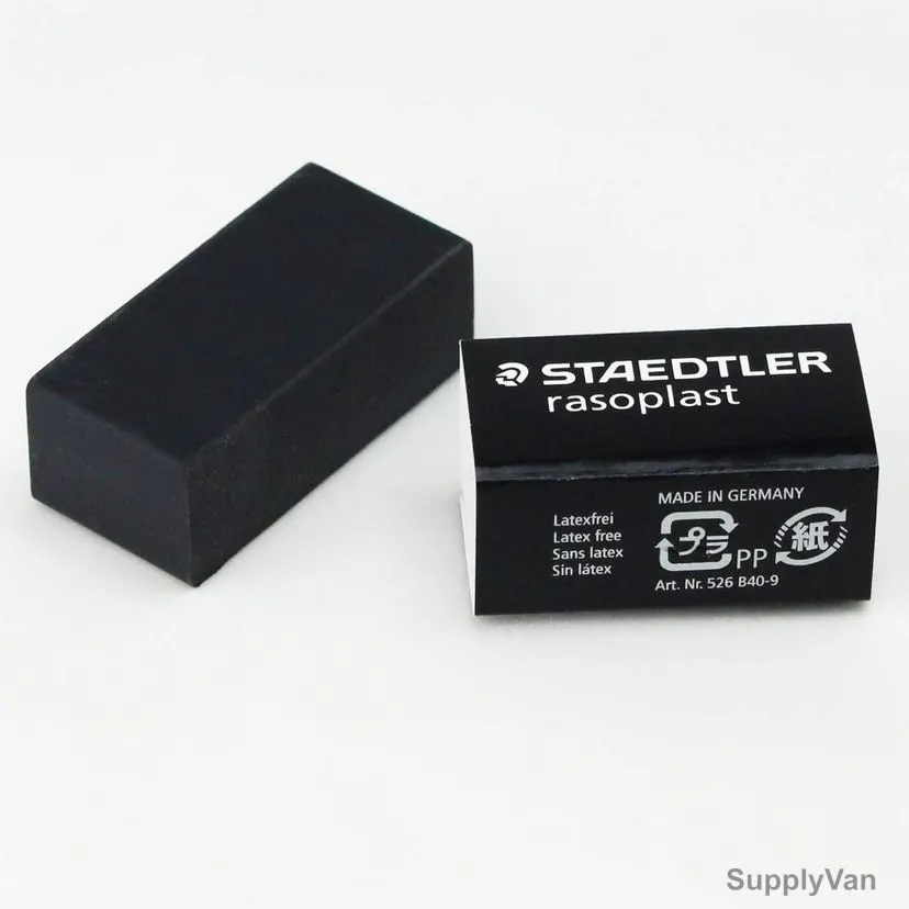 Staedtler Rasoplast Eraser, ST-526-B40, Black, 10 Pcs/Pack