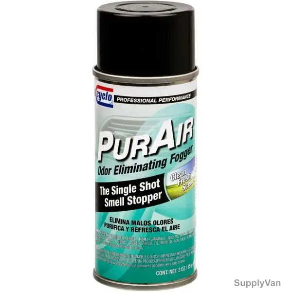 Cyclo PurAir Odor Eliminating Fogger, APYC590, 3 Oz, 12 Pcs/Pack