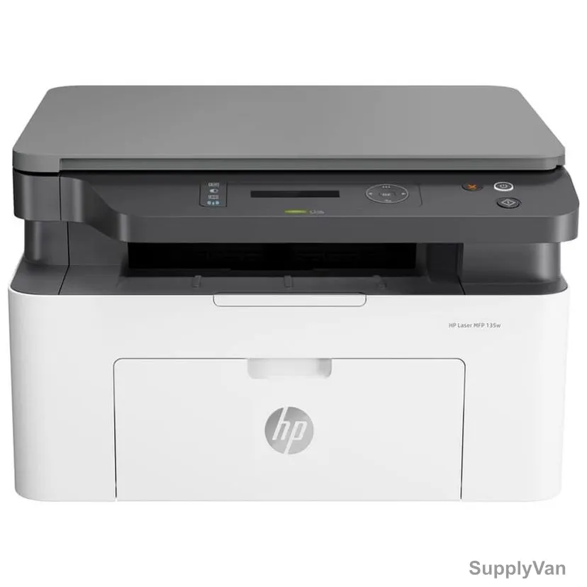 HP LaserJet Printer, MFP-M135W, 600 x 600DPI, 150 Sheets, 300W