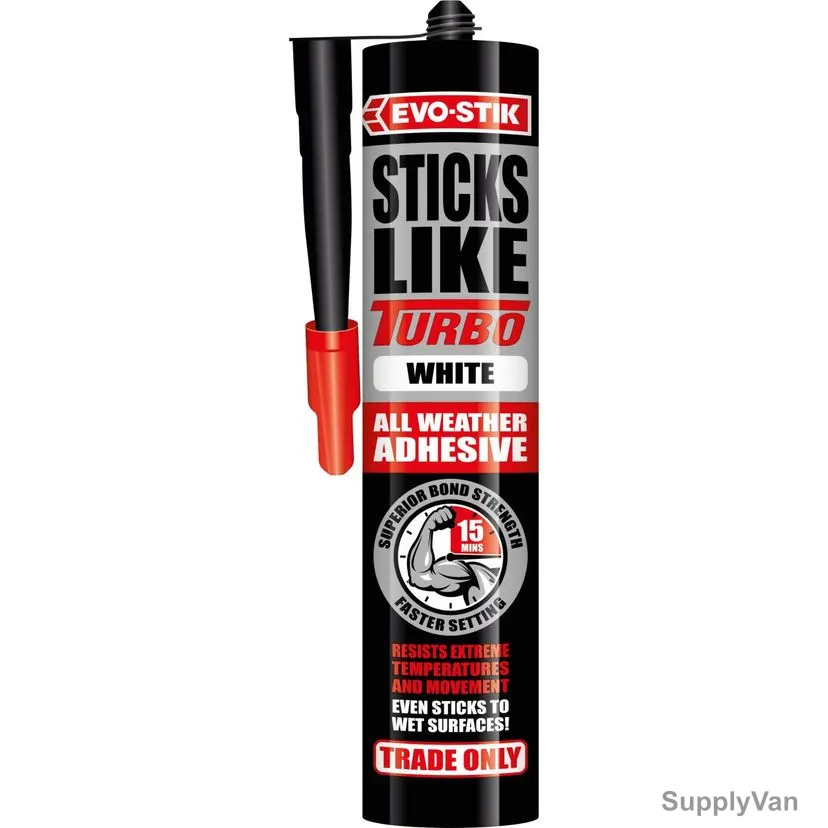 Evo-Stik Turbo All Weather Construction Adhesive, 30614238, 290ML