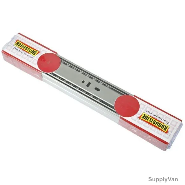 Robustline Side Mounted Full Extension Drawer Slide Set, PK2