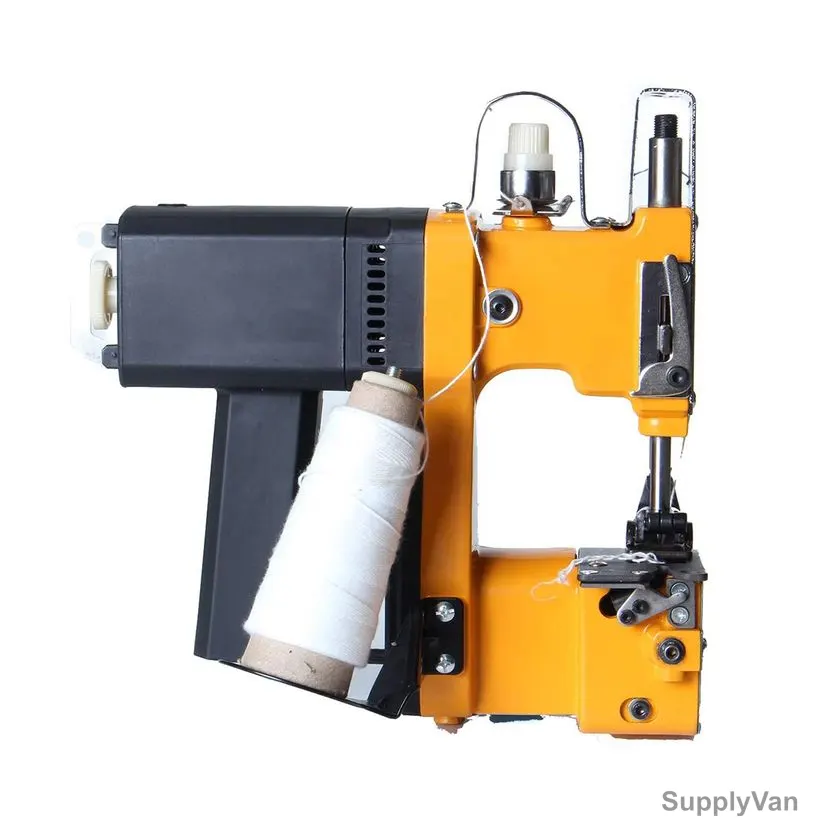 Portable Package Closing Machine, 190W, Single Thread, Yellow/Black — image 1