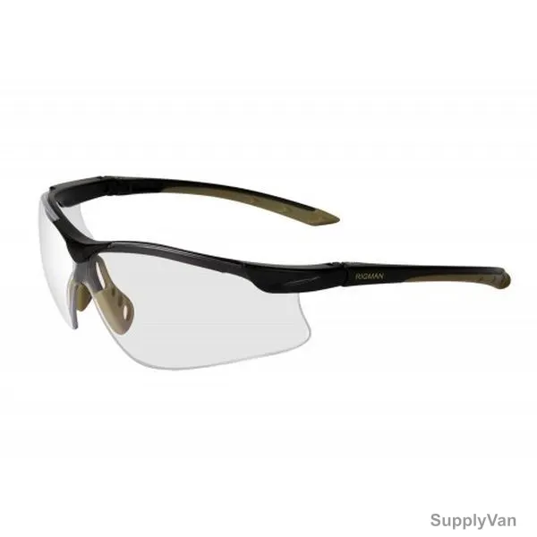 Rigman Safety Spectacle, SG569-CL, Clear — image 1