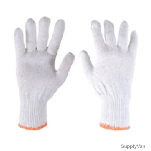 Knitted Gloves, SCD, Free Size, Natural White, PK12