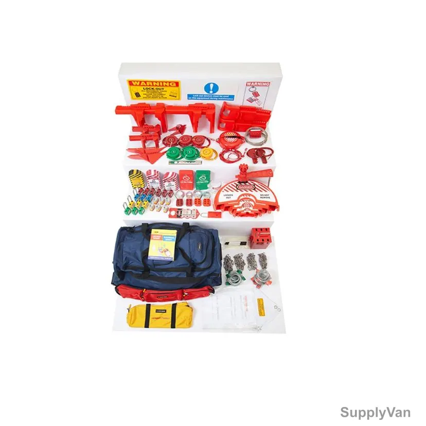 Lok-Force Max Mechanical Loto Kit, LOKT-MEMX-304, 287 Pcs/Kit