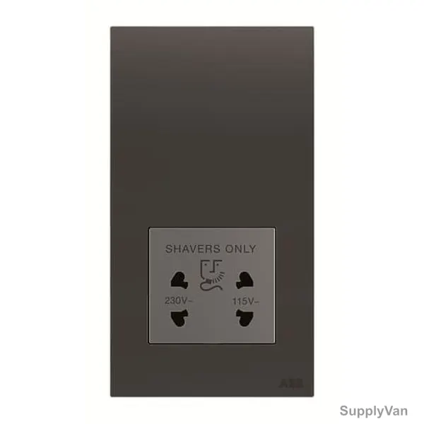 ABB Shaver Socket, AM40188-SB, Millenium, 20A