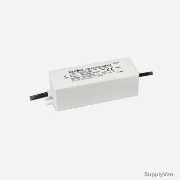 Gearbox LED Driver, LPSC18-700, 6-25VDC, 18W