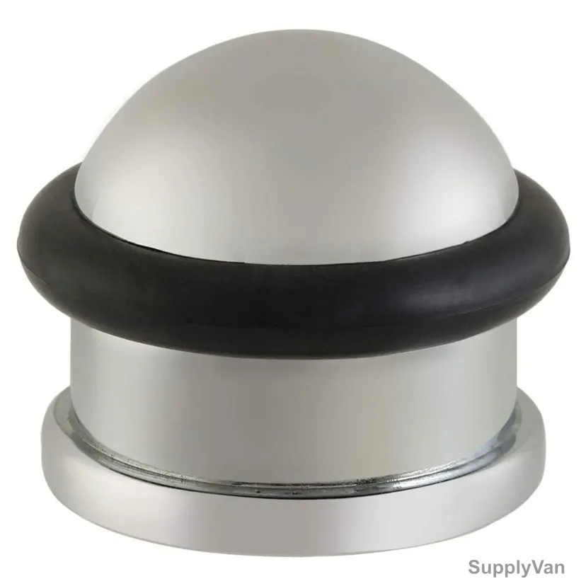 ACS Small Door Stopper, M-38S-CP, Zinc, Chrome