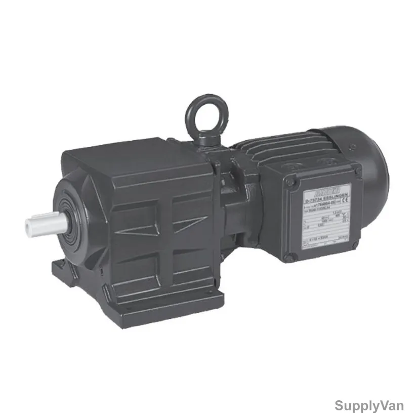 Bauer Helical Geared Motor, BG10-11-D06LA6, BG Series, 0.12 kW, 0.76A