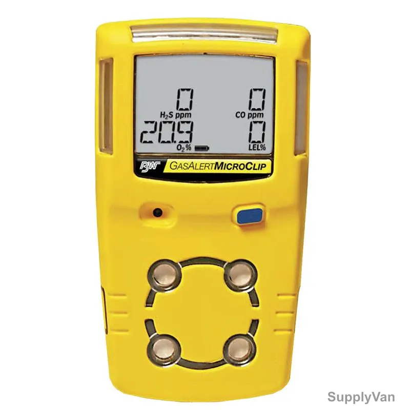 Honeywell Multi Gas Alert, H137640125, MicroClip XL, Yellow