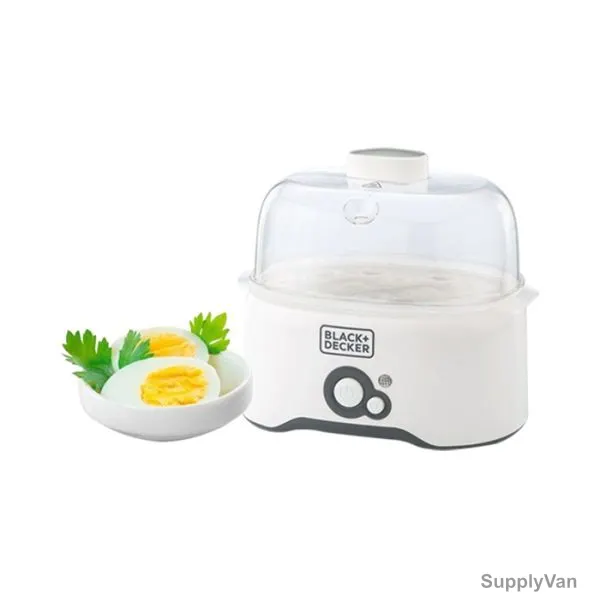 Black and Decker Egg Cooker, EG200-B5, 7 Eggs, 280W, White