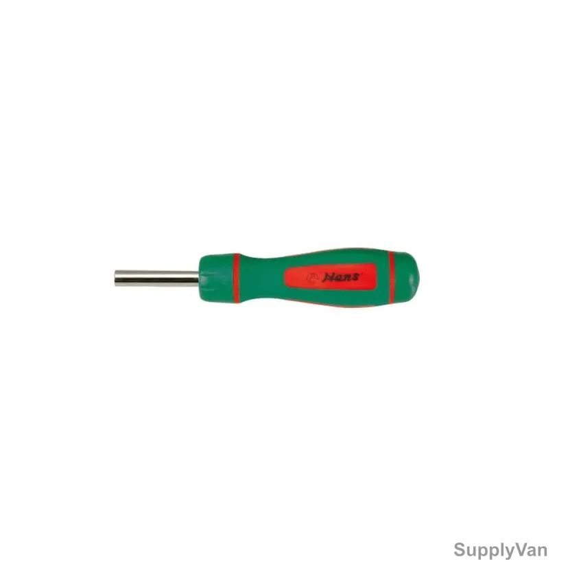 Hans Magnetic Ratchet Screwdriver, 0001, 1/4 Inch Drive Size x 7 Inch Length