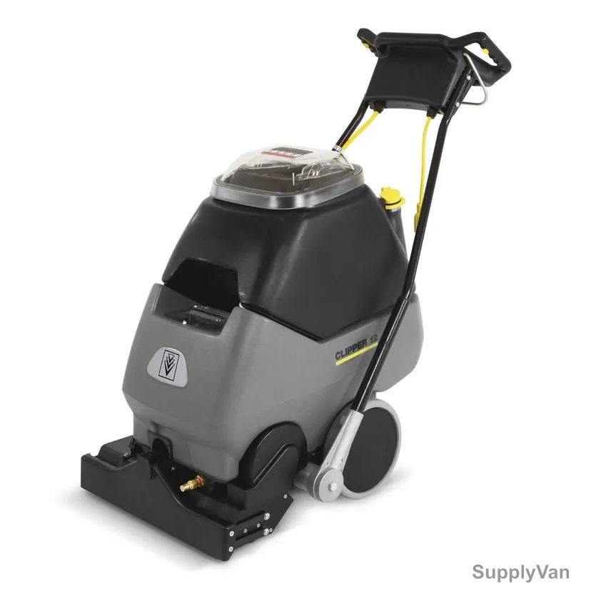Windsor Compact Carpet Extractor, CLIPPER-12, 45 Ltrs, 120V, 100 PSI, 18 Inch Cleaning Path