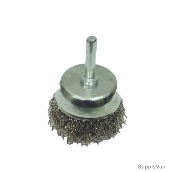 Kullen and Mezz Wire Cup Brush, CBS-CS-50, Crimped Wire, 50 x 6MM