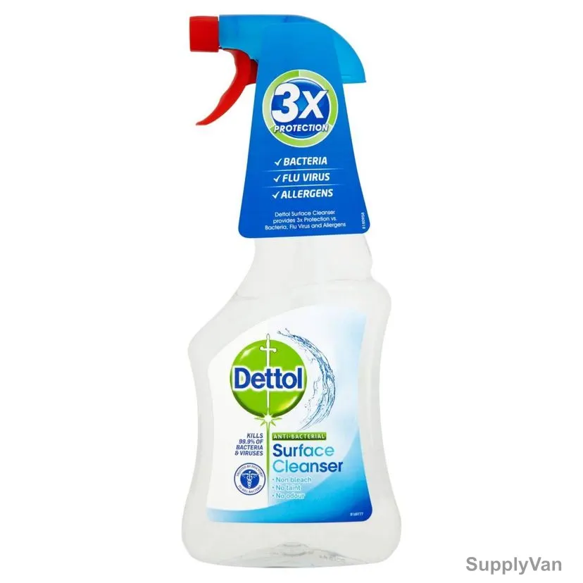 Dettol Antibacterial Surface Cleaner, Unscented, 500ML, 12 Pcs/Pack — image 1