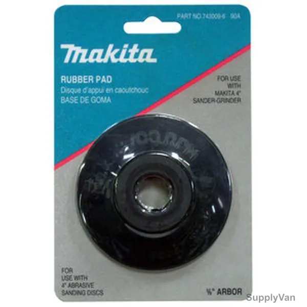 Makita Disc Rubber Pad, 743009-6, 76MM