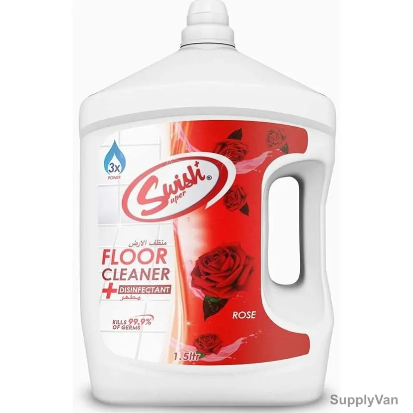 Swish Floor Cleaner, SFCR1-5, Rose, 1.5 Ltrs