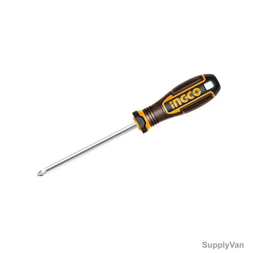 Ingco Phillips Screwdriver, HSDPH2150, PH2 Tip Size x 150MM Blade Length