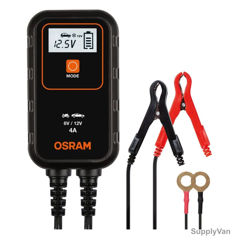 Osram Smart Car Battery Charger, OEBCS904, BatteryCharge 904, 12V, 90Ah — image 1