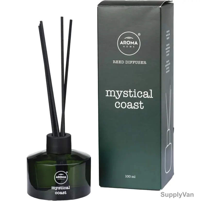 Aroma Home Mystical Coast Reed Diffuser With Cellulose Sticks, 100ML