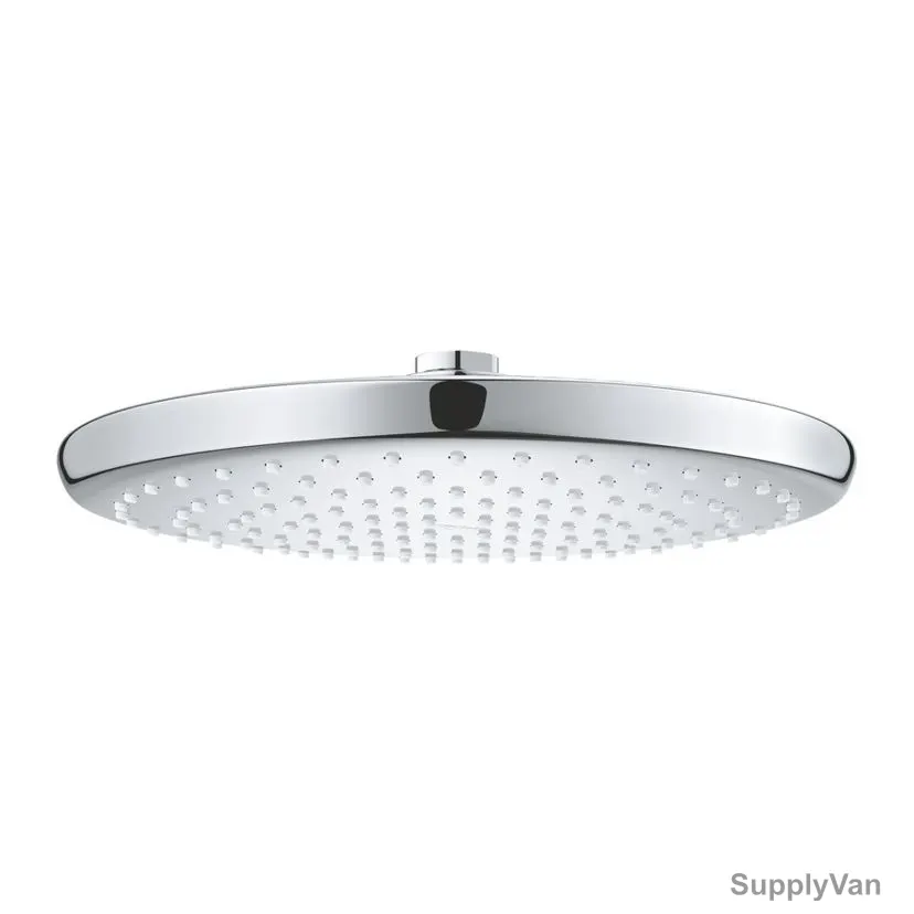 Grohe 1 Spray Shower Head, 26662000, Tempesta 250, Metal, 250MM Dia, 9.5 Ltrs/Min, Starlight Chrome Finish — image 1