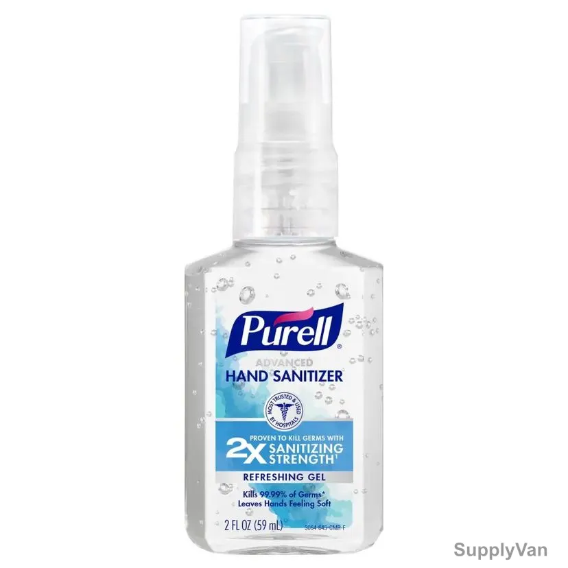 Purell Advanced Refreshing Gel Hand Sanitizer, 3050-24, 59ML, Clear