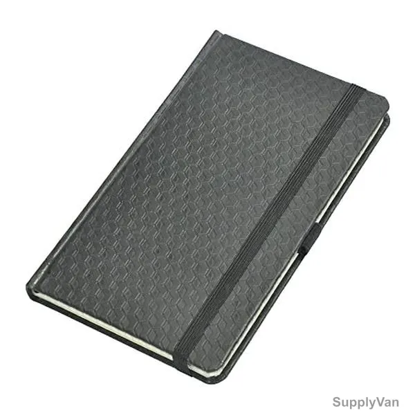 Fis Executive Notebook, FSNBEX13X21BKD3, 96 Sheets, 13CM Width x 21CM Length, Black — image 1
