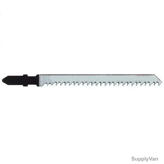 Mechanics Blue Jigsaw Blade For Wood, 2-608-12801-002, T101BRF, 100MM Length, 5 Pcs/Pack