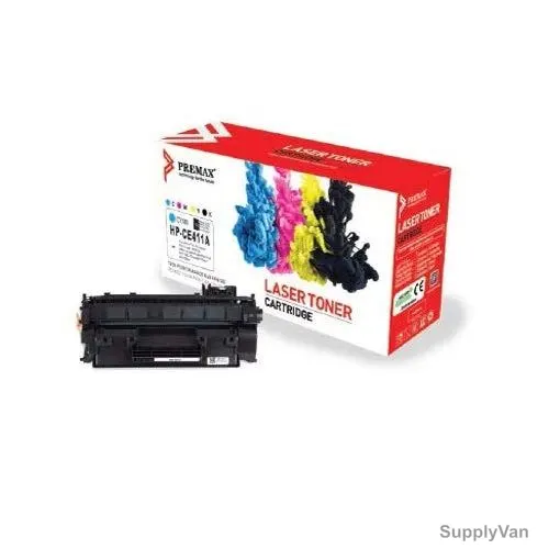 Premax Color Toner Cartridge, PM-CF541A-C-CF542A-Y-CF543A-M, Laser, 2600 Pages, Cyan, Magenta, Yellow