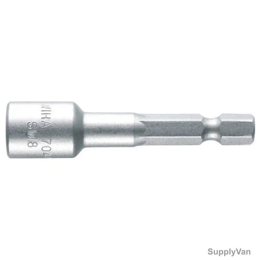 Wiha Nut Driver Insert, 7044M-10, 55MM