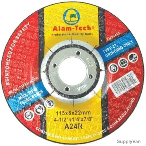 Alam-Tech Grinding Disc, AMG4, 6 x 102MM, PK25