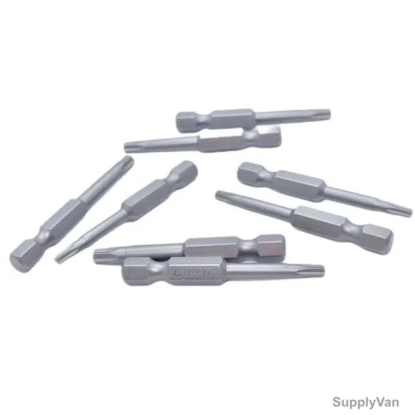 Torx Screw Bit, Single Ended, T15 x 50MM, 10 Pcs/Pack