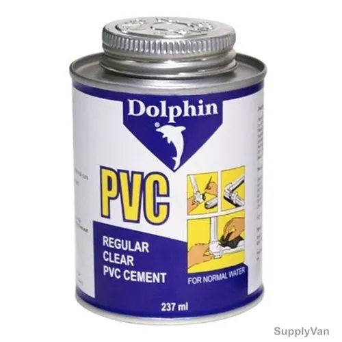 Dolphin UPVC Adhesive, 237ML, PK24