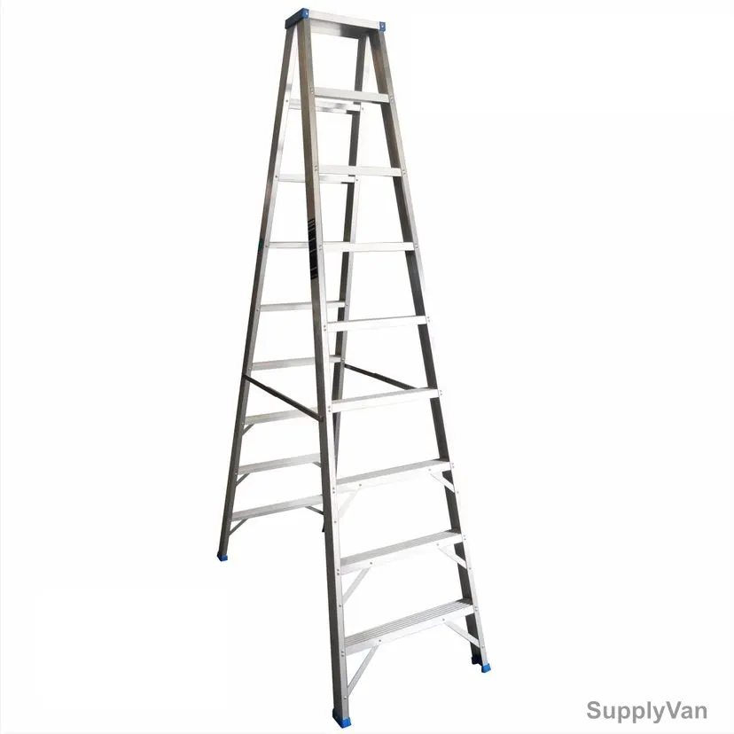 Topman Two Way Ladder, TWAL9, Aluminium, 9 Steps, 110 Kg Weight Capacity