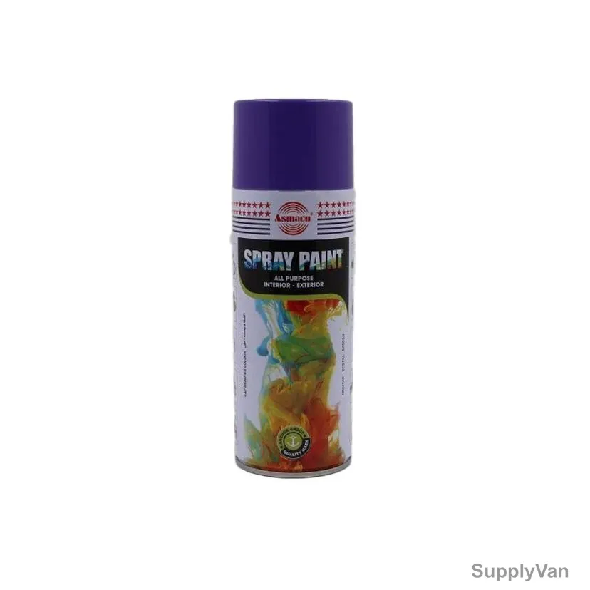 Asmaco Spray Paint, 400ML, Purple