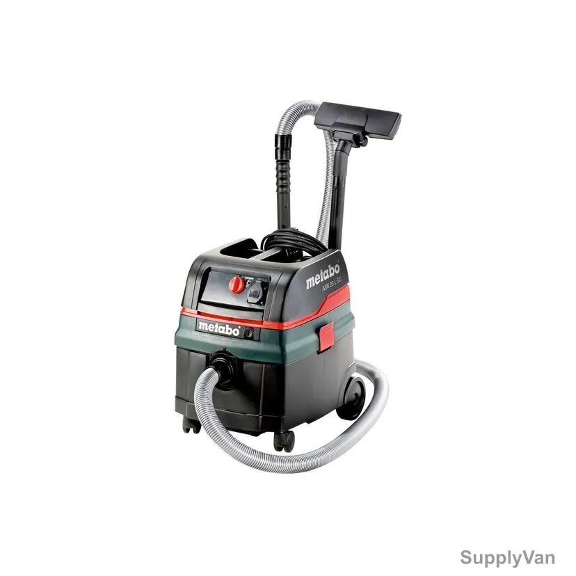 Metabo All-Purpose Vacuum Cleaner, ASR-25-L-SC, 1400W, 110V